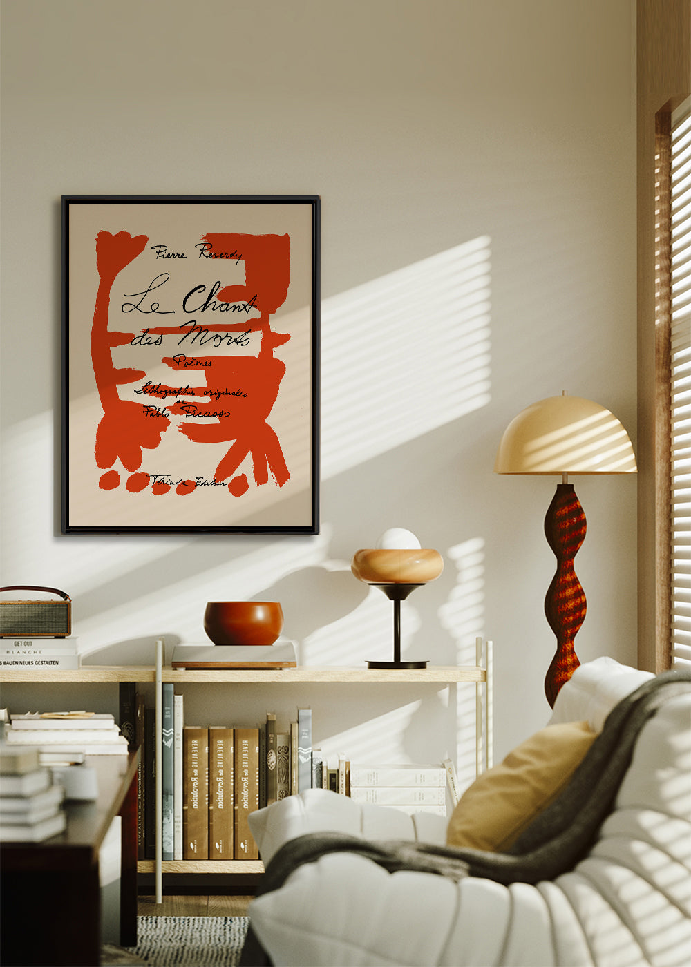 Picasso Le Chant des Morts Gallery Exhibition Poster