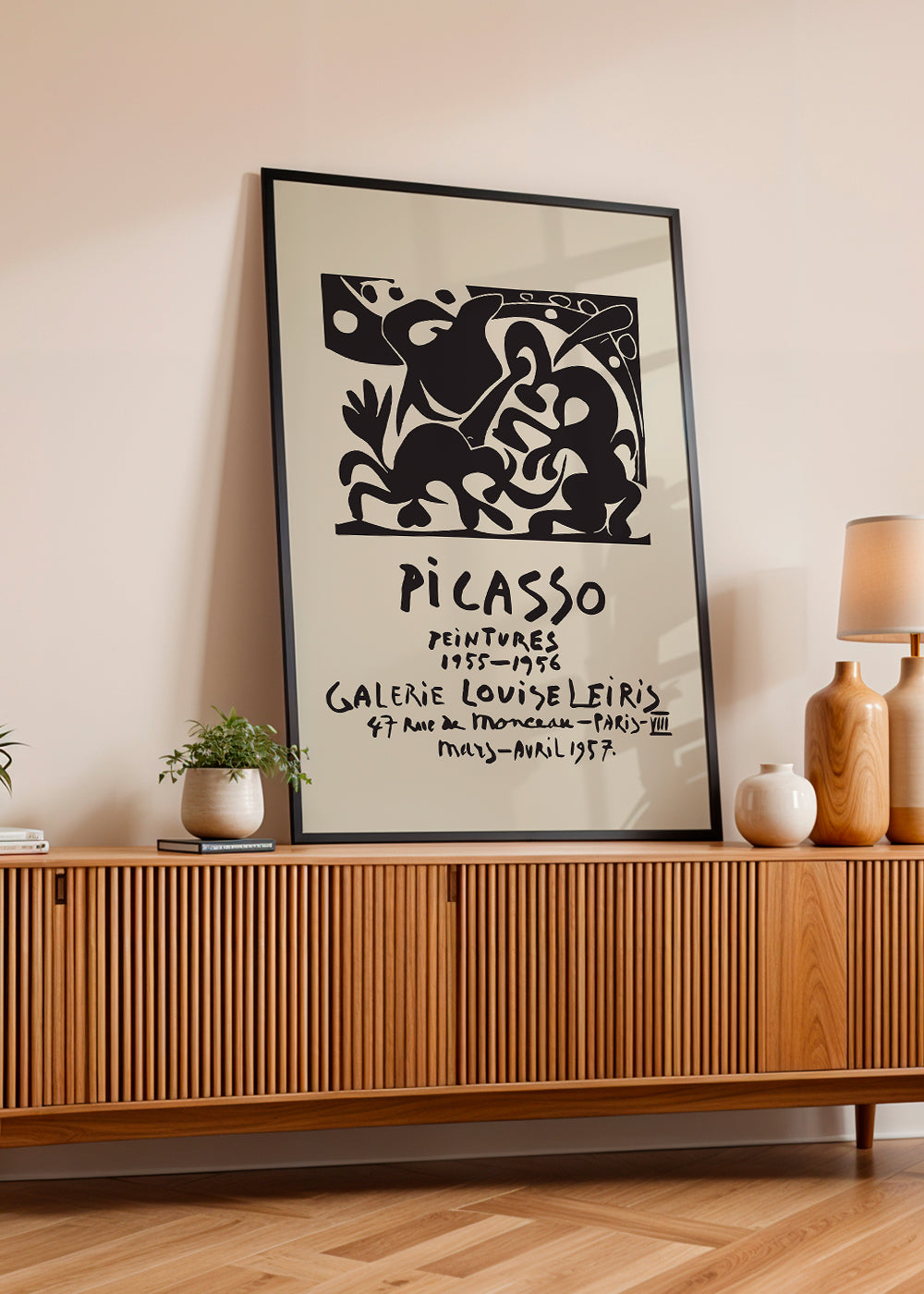 PABLO PICASSO Galerie Louise Leiris Print Poster