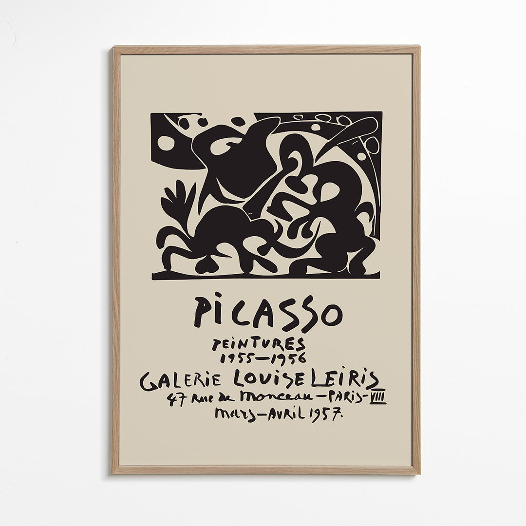 PABLO PICASSO Galerie Louise Leiris Print Poster