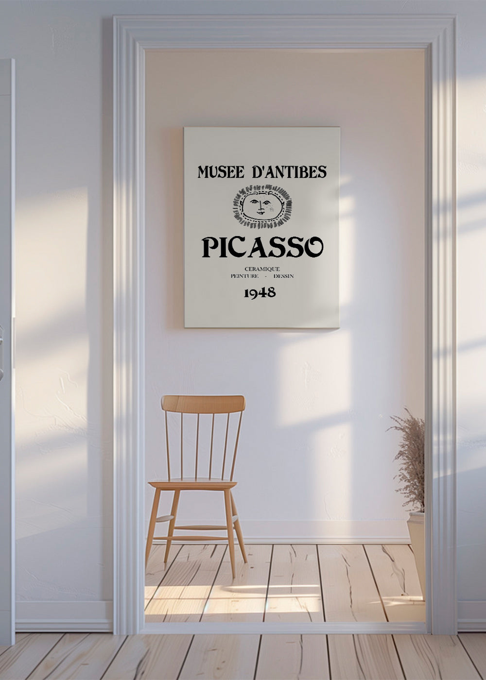 Picasso Musee D'Antibes Poster