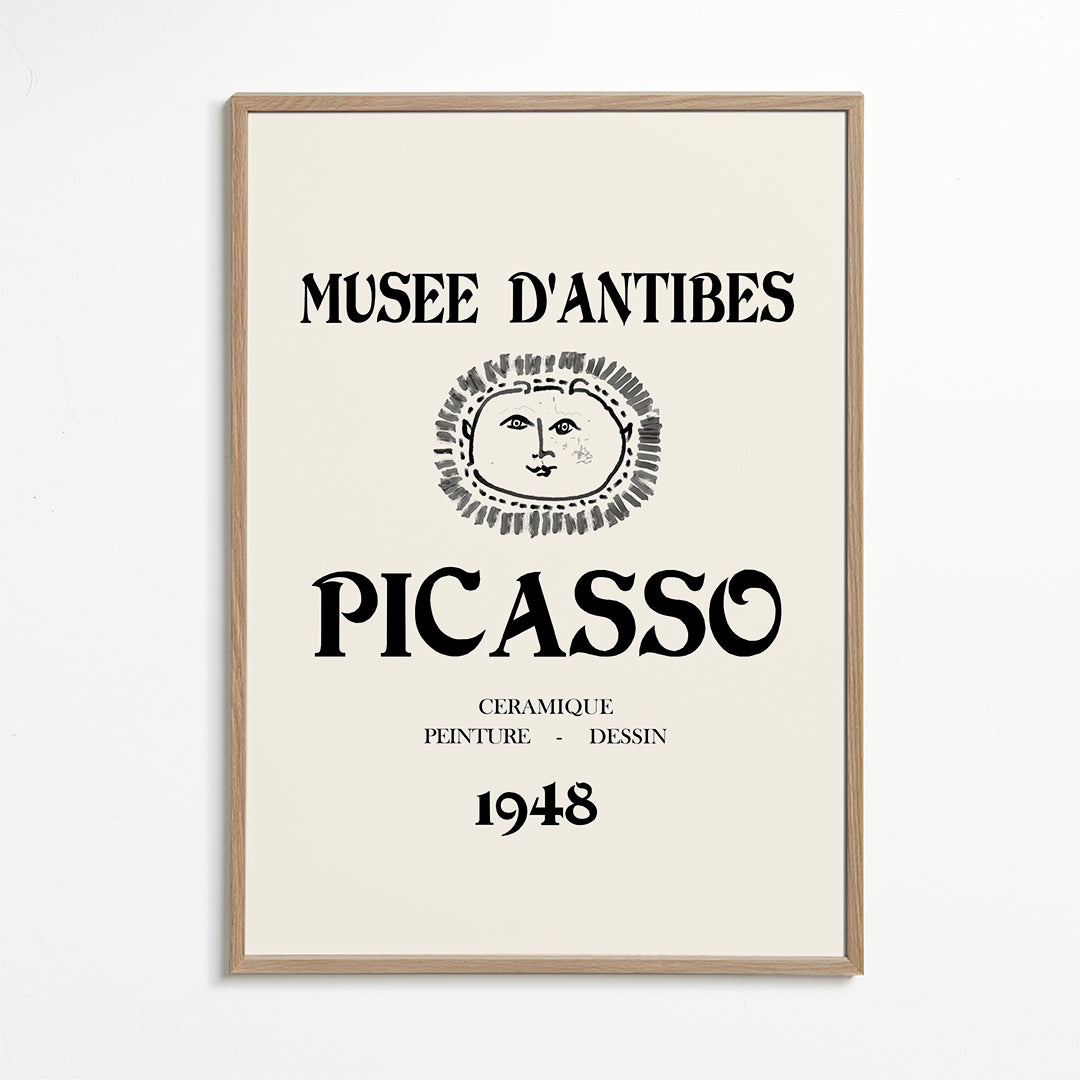 Picasso Musee D'Antibes Poster