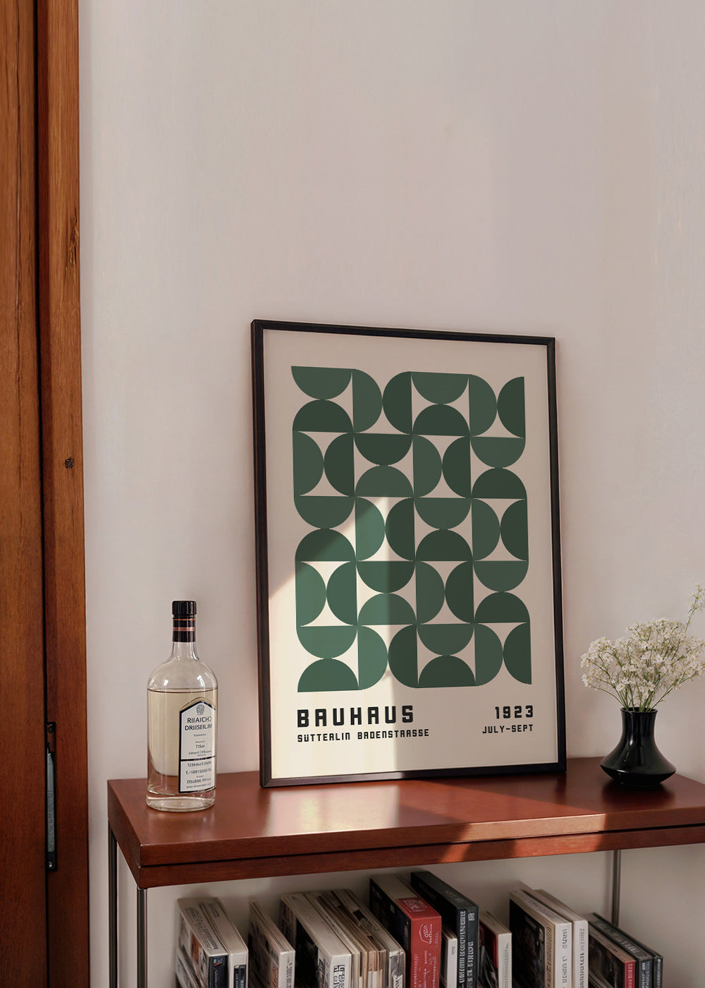 Bauhaus Green Exhibition Poster