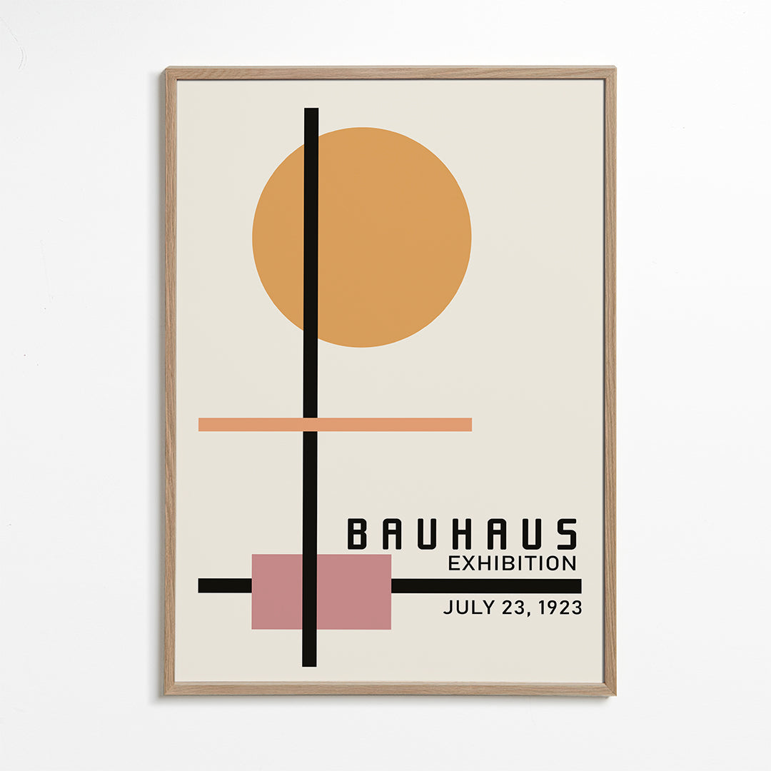 COLORFUL BAUHAUS NO.2 POSTER