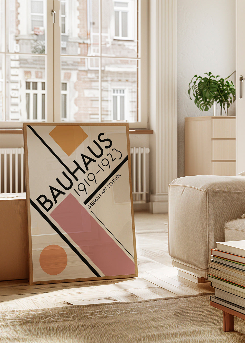 COLORFUL BAUHAUS NO.3 POSTER