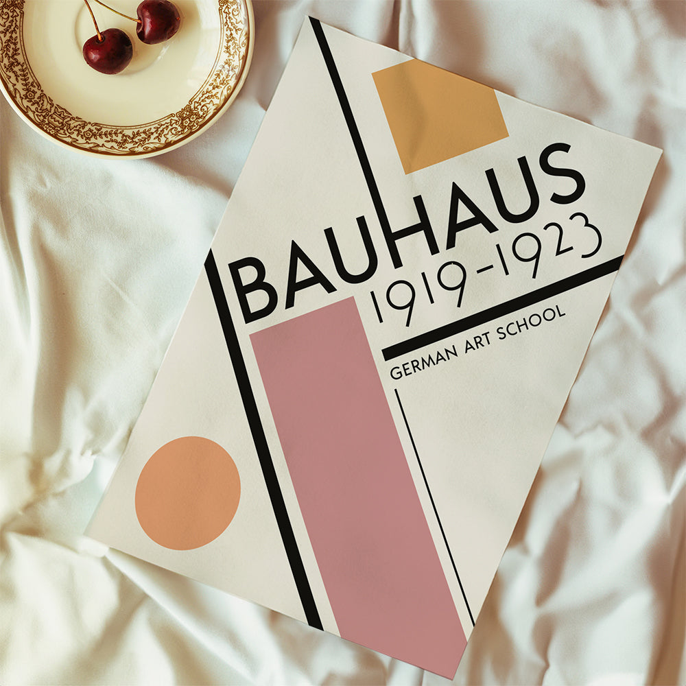 COLORFUL BAUHAUS NO.3 POSTER