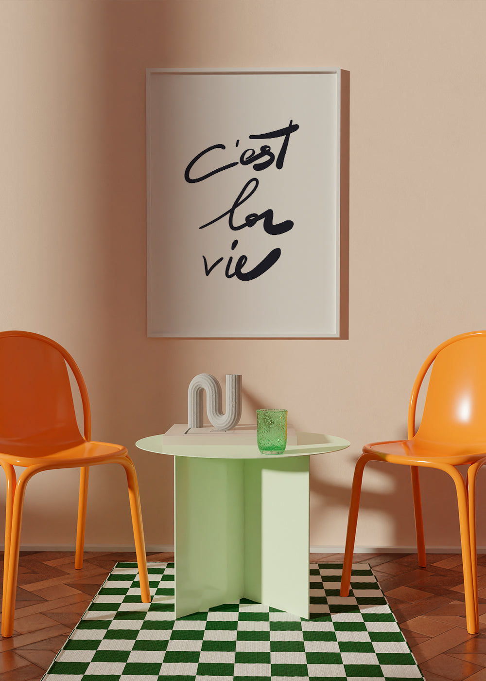 c'est la vie poster