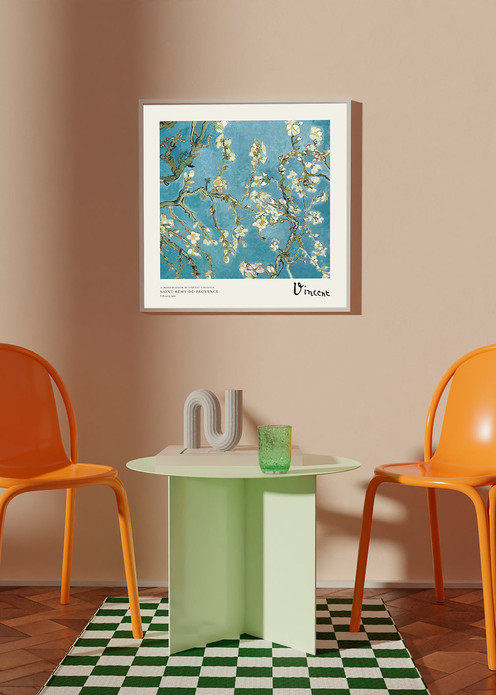 Almond blossom by Vincent van Gogh - Square