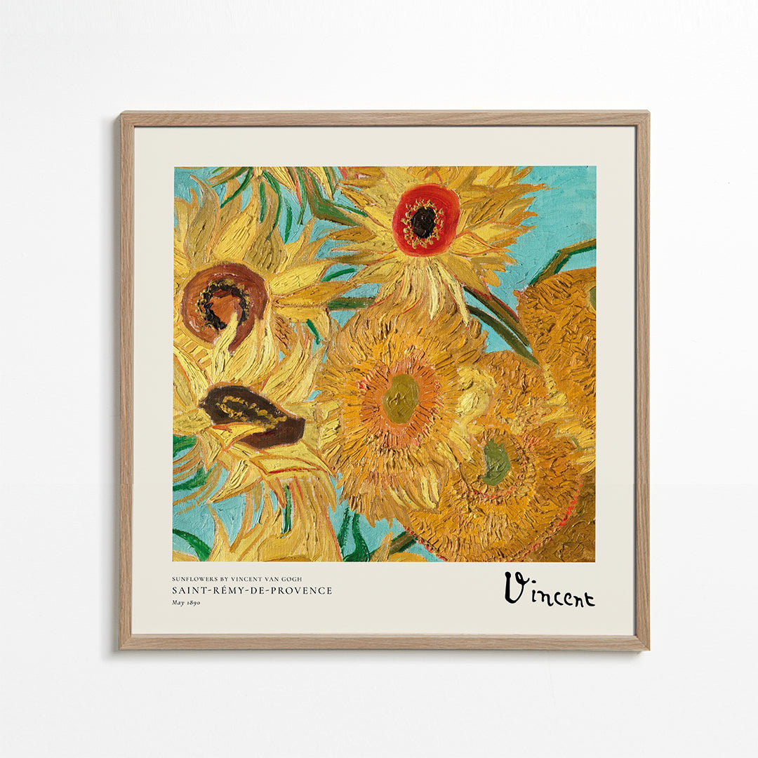 Sunflowers by Vincent van Gogh - Square