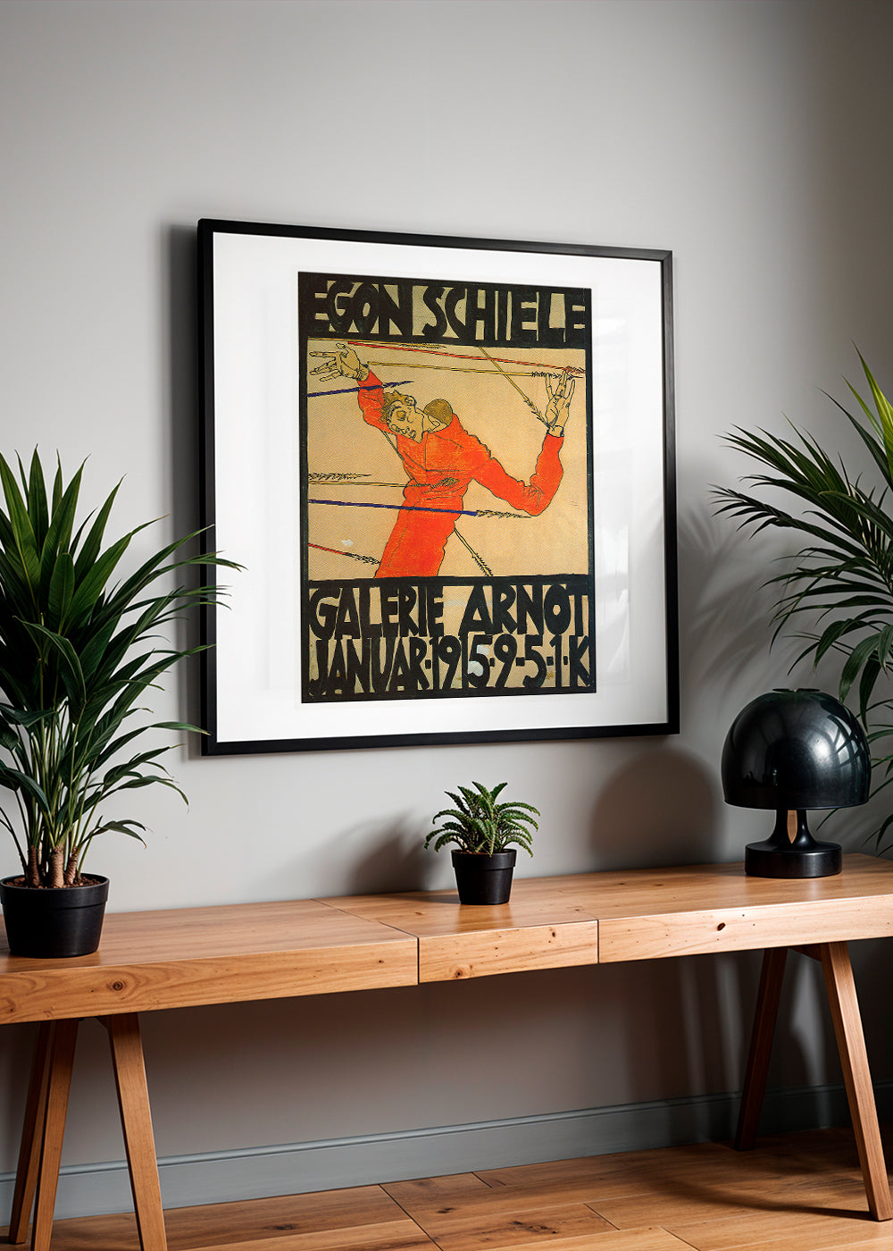 Galerie Arnot poster by Egon Schiele - Square