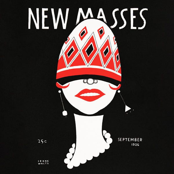 New Masses Vintage poster by Frank Walts - Square