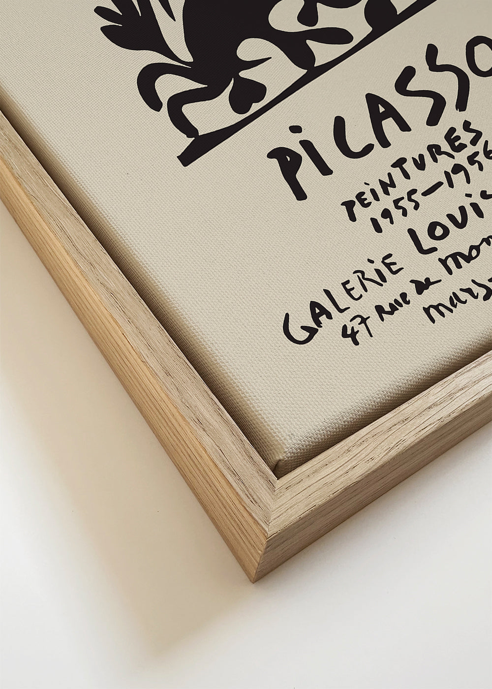 PABLO PICASSO Galerie Louise Leiris Print Poster - Square