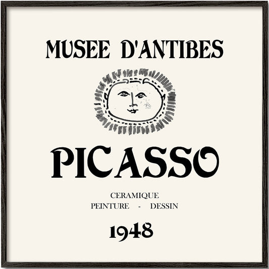 Picasso Musee D'Antibes Poster - Square