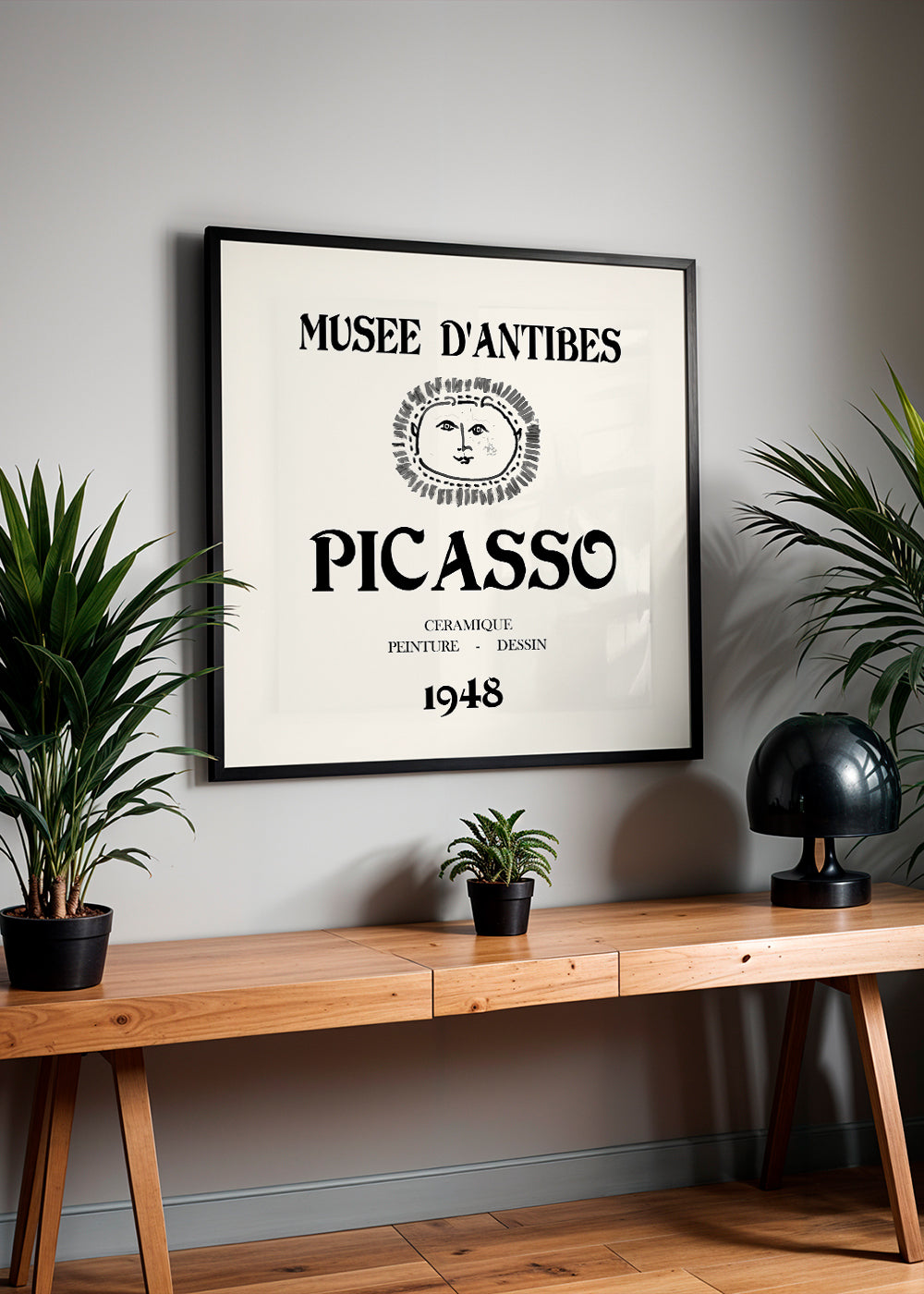 Picasso Musee D'Antibes Poster - Square