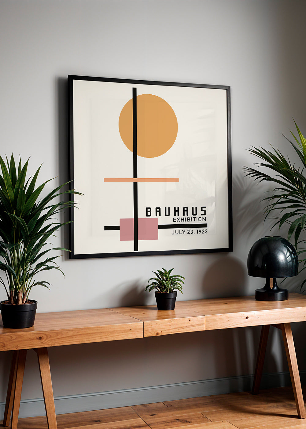 COLORFUL BAUHAUS NO.2 POSTER - Square