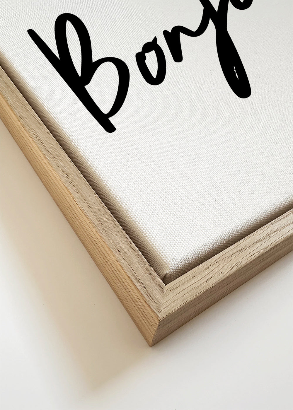 Bonjour Poster - Square