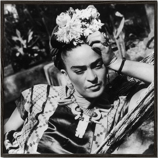 Frida Kahlo vintage photograph I - Square