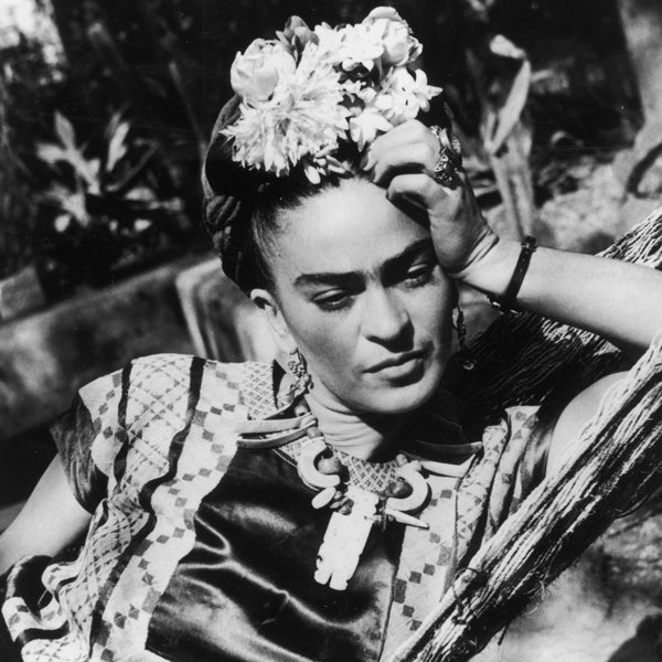 Frida Kahlo vintage photograph I - Square