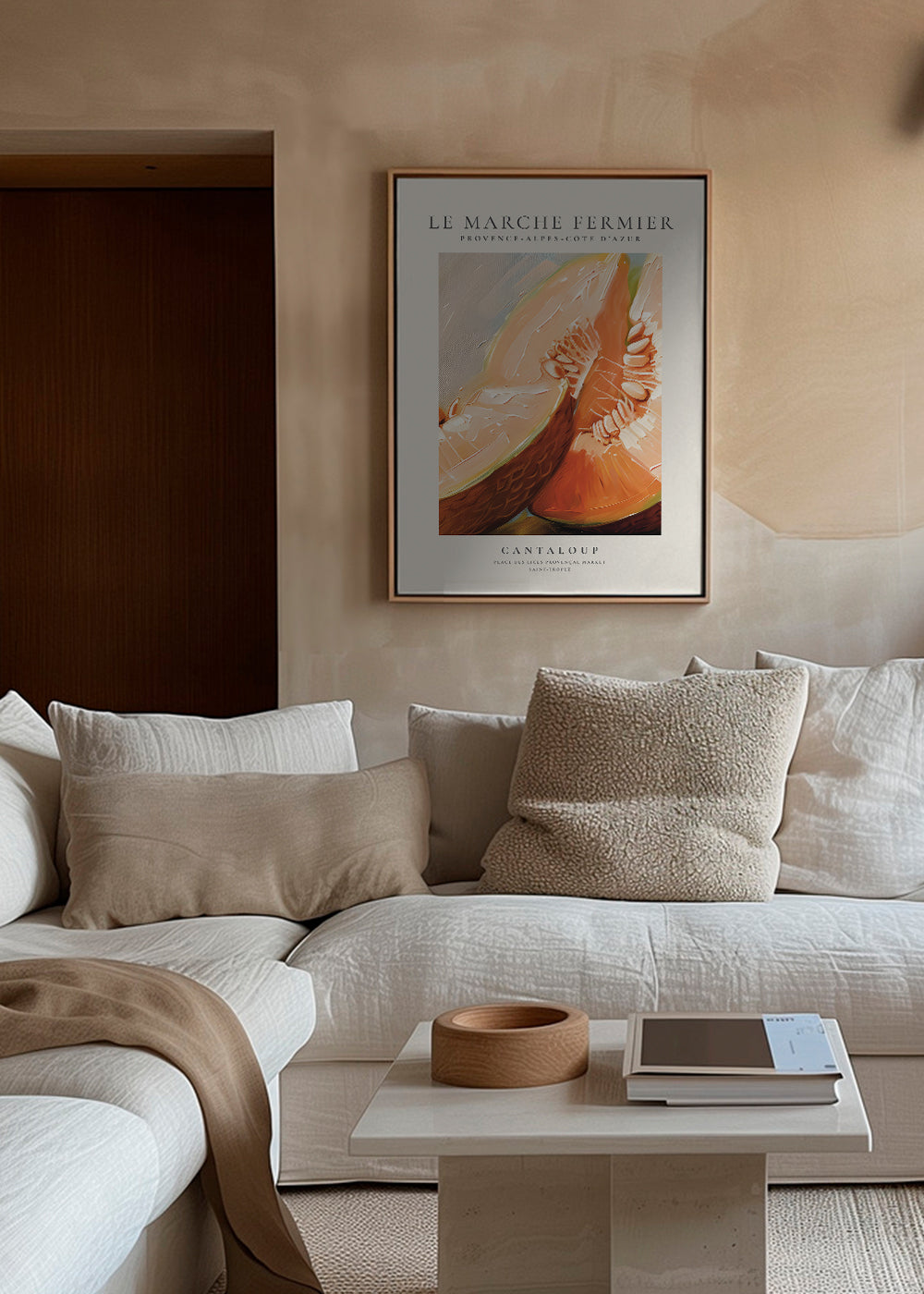 Le marche fermier - cantaloup