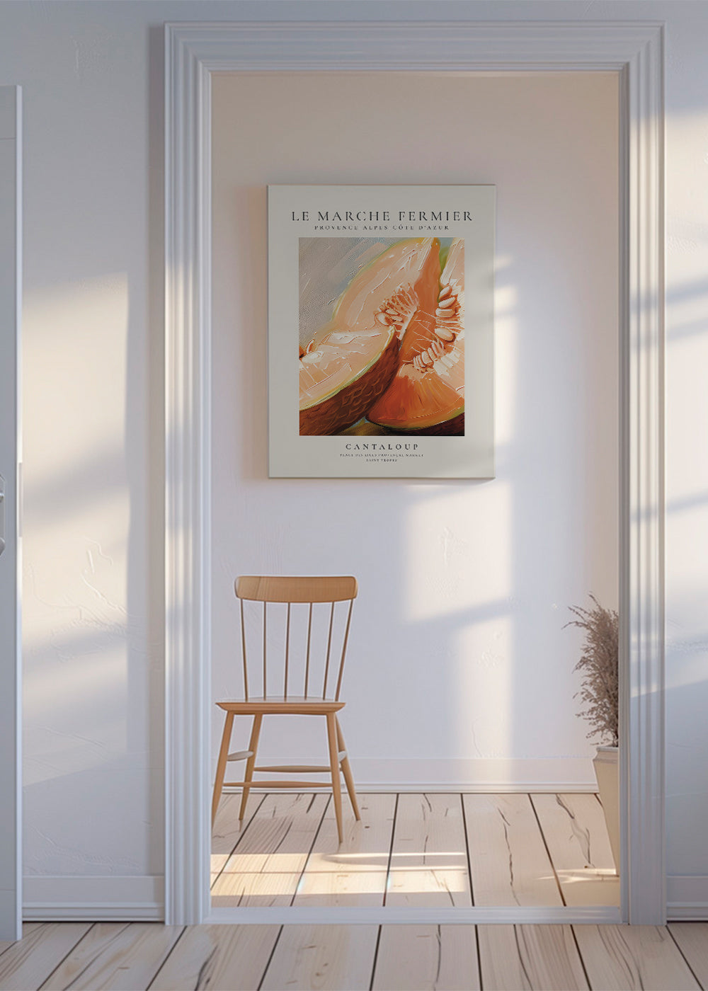 Le marche fermier - cantaloup