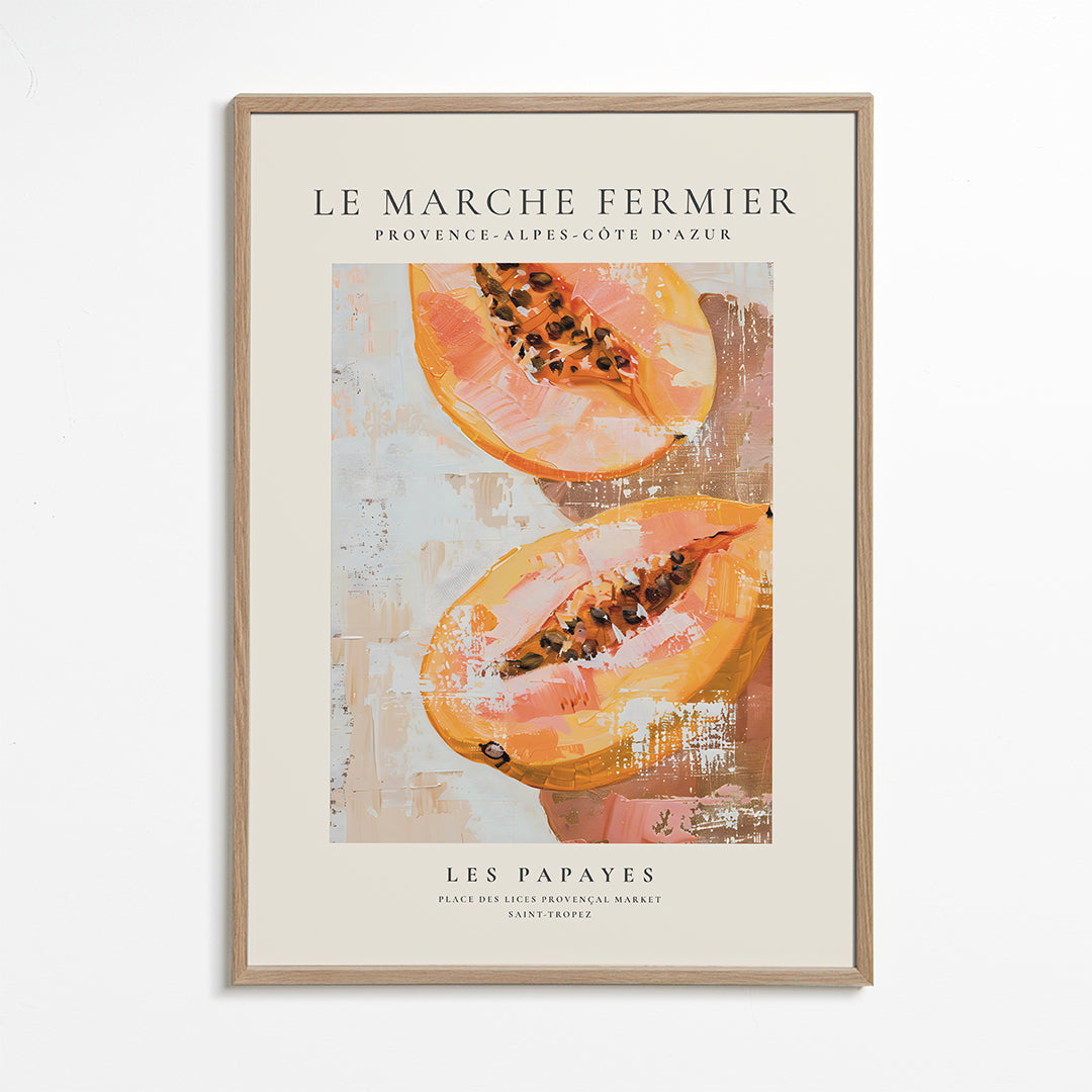 Le marche fermier - LES PAPAYES