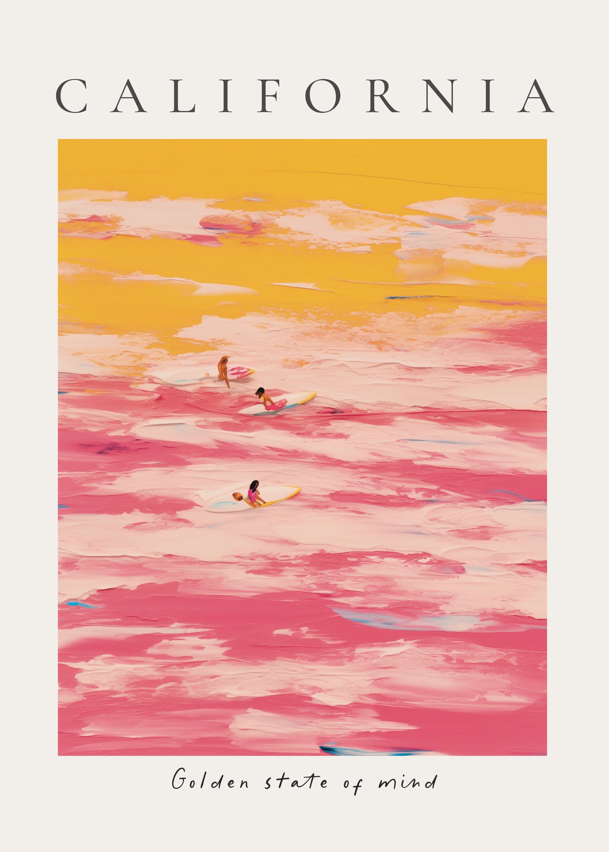 California - Unframed art print