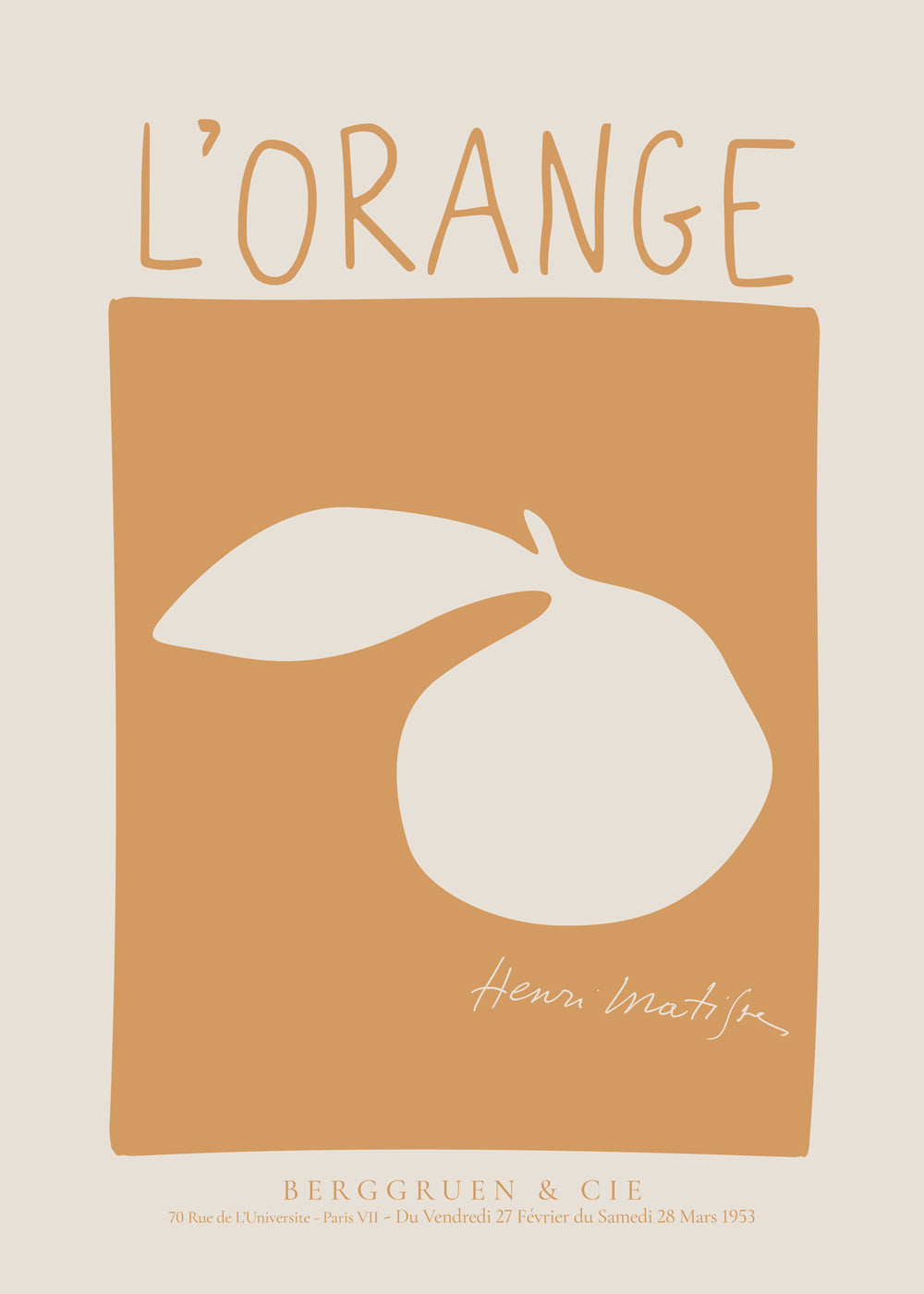 Henri Matisse, L’Orange