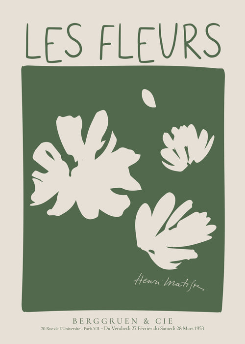 Henri Matisse, Les Fleurs - Unframed art print