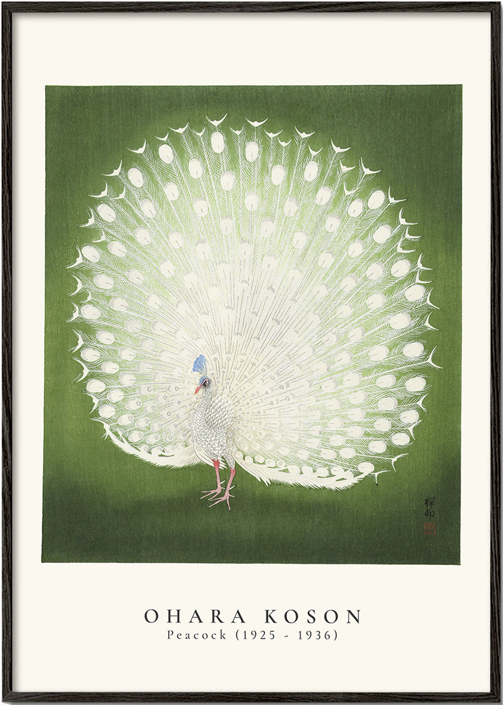 Ohara Koson, Peacock