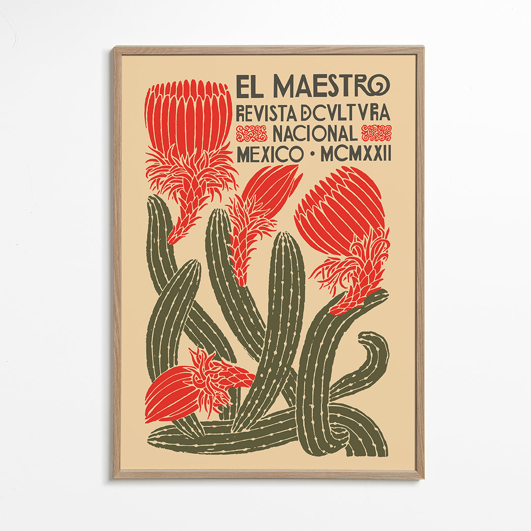 El Maestro, Revista Nacional Cactus poster