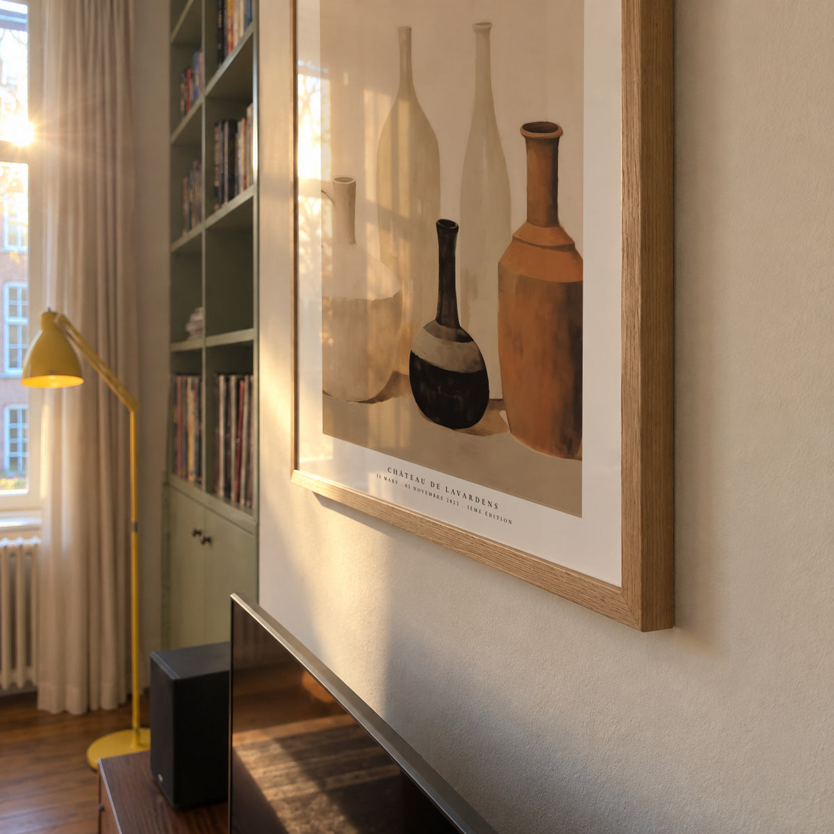 L'art de la céramique, Vases décoratifs - Framed poster detail