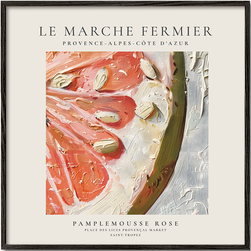 Le marche fermier - PAMPLEMOUSSE ROSE  - SQUARE