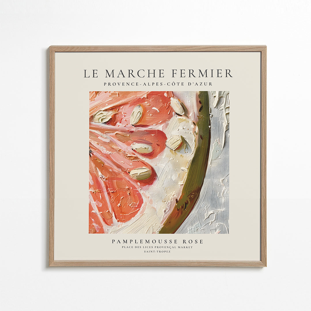 Le marche fermier - PAMPLEMOUSSE ROSE  - SQUARE