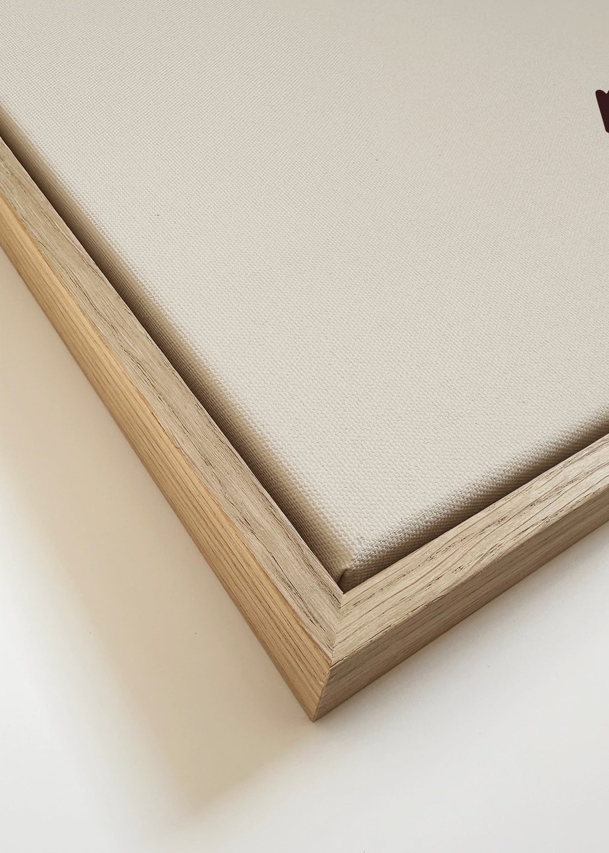The Big Apple, NYC - SQUARE - Framed canvas detail