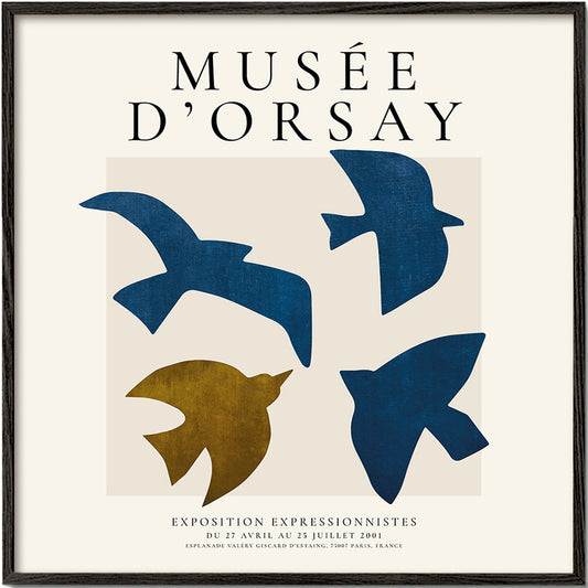 Musée d'Orsay Exhibition Poster - SQUARE