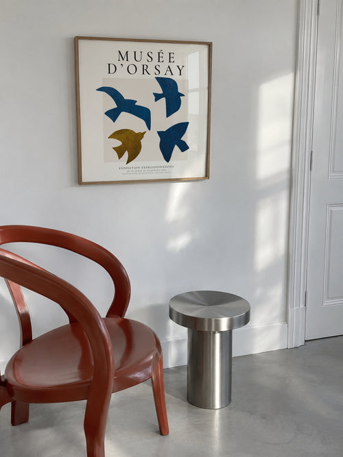 Musée d'Orsay Exhibition Poster - SQUARE - Framed poster in an interior