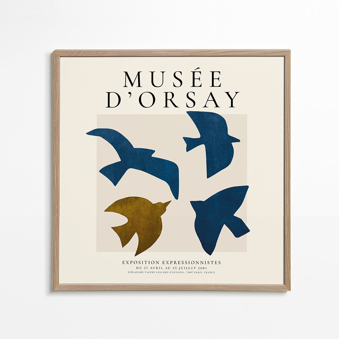 Musée d'Orsay Exhibition Poster - SQUARE