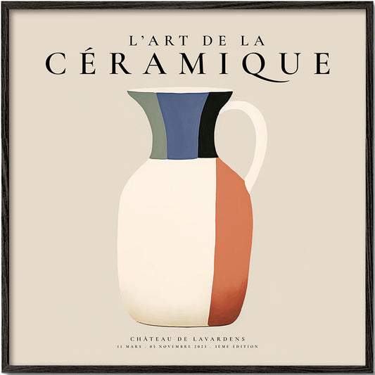 L'art de la céramique, Vase - SQUARE