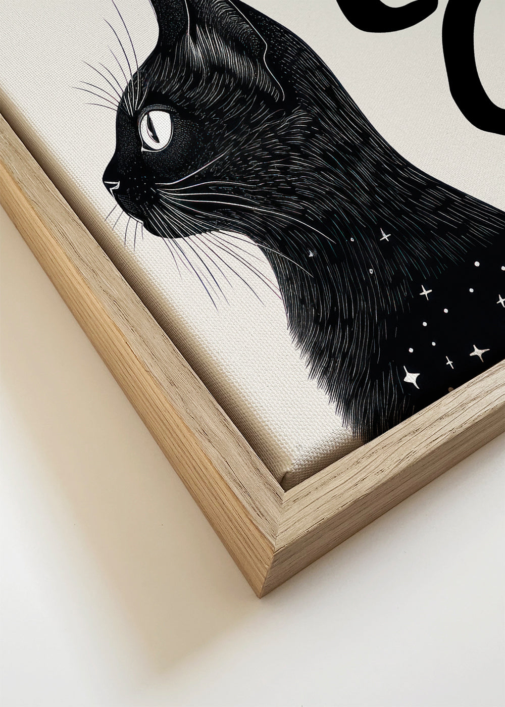 Meow (Cat portrait) - SQUARE