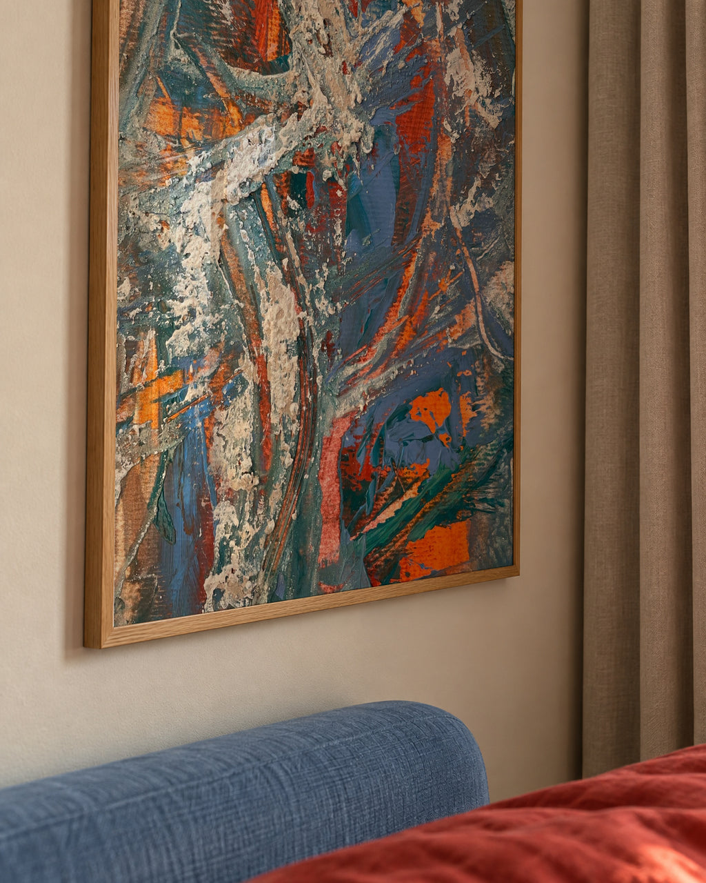 Geiser - Framed poster detail