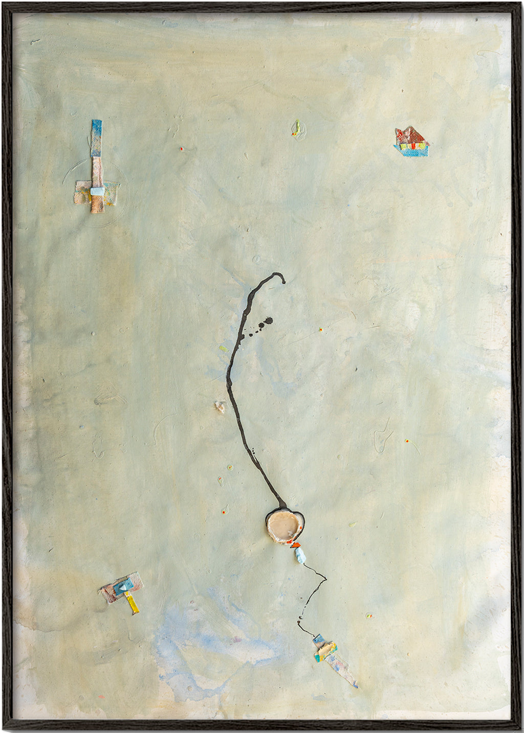 Abstraktes Bild Born