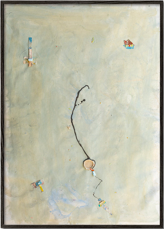 Abstraktes Bild Born