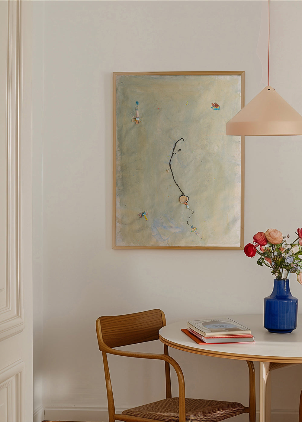 Abstraktes Bild Born