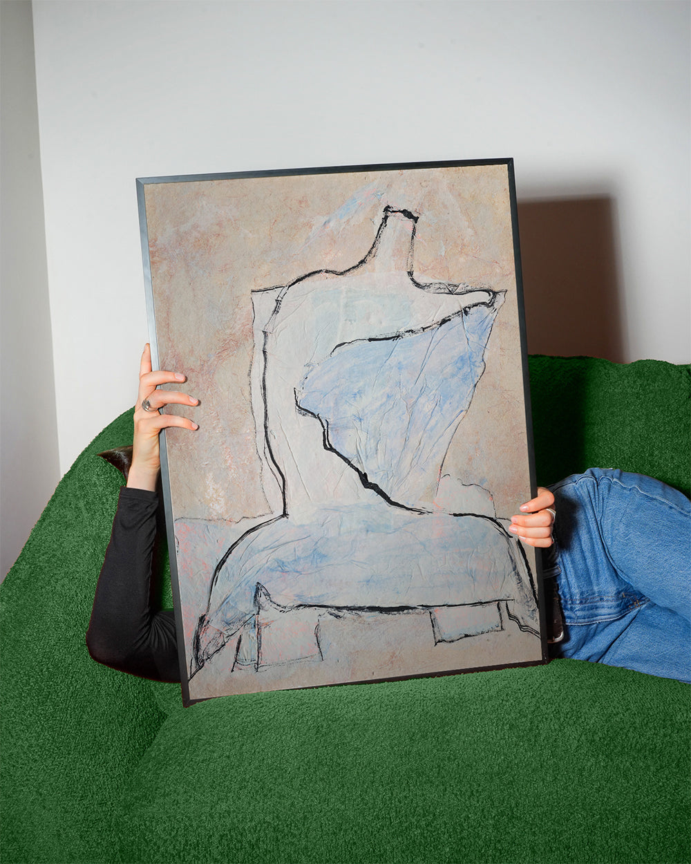 Abstraktes Bild Busto