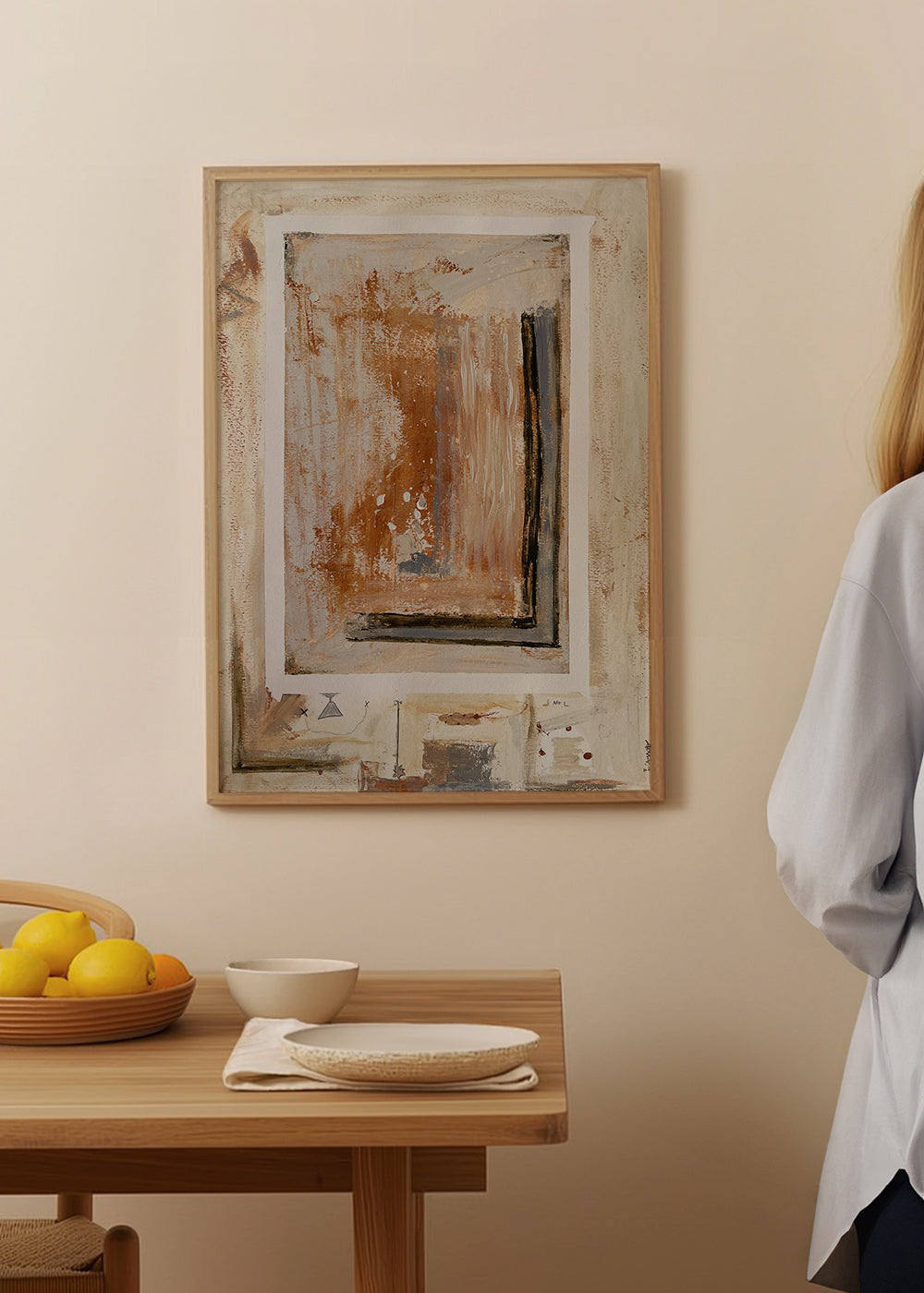 Abstraktes Bild City4