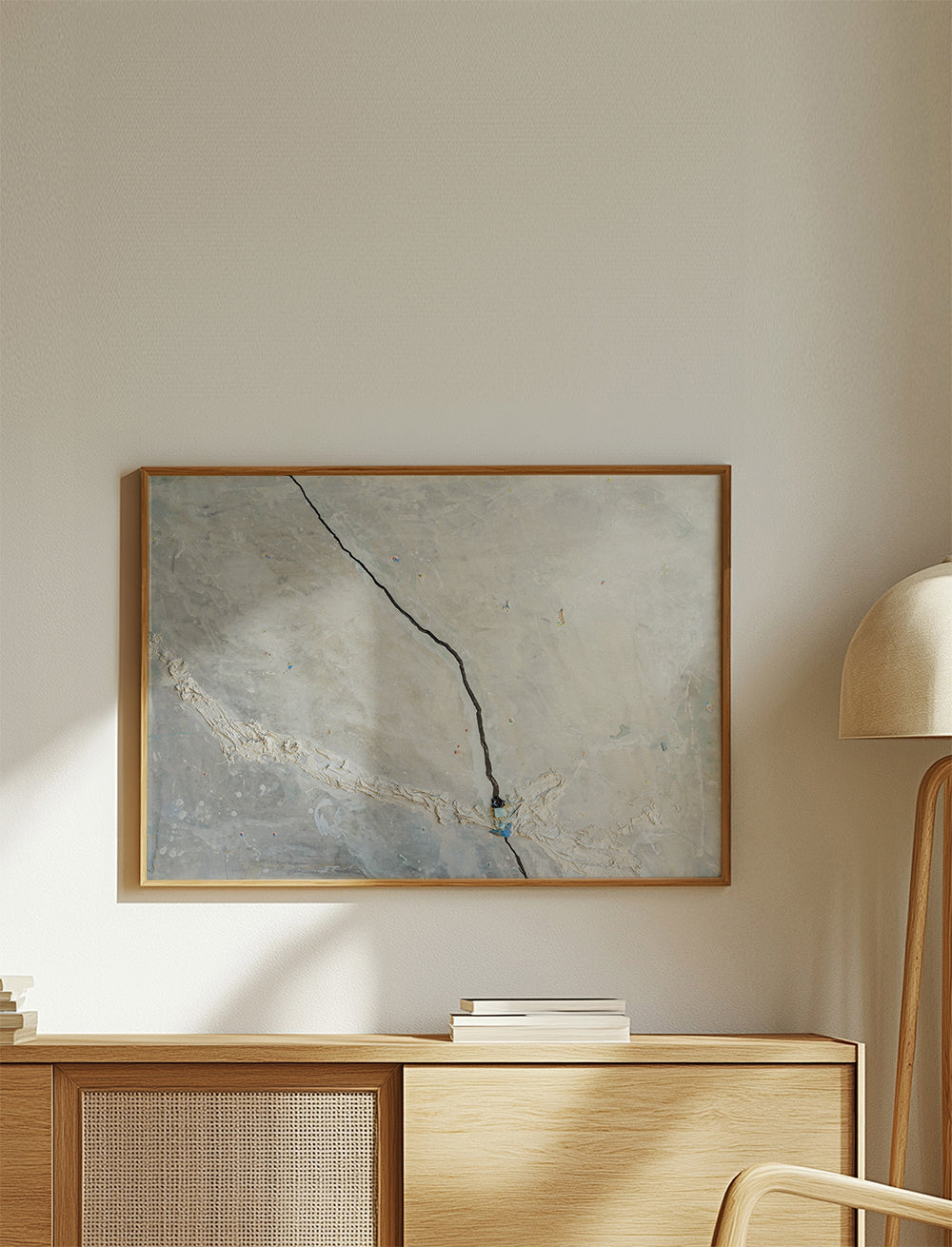 Abstraktes Bild Donde todo nace