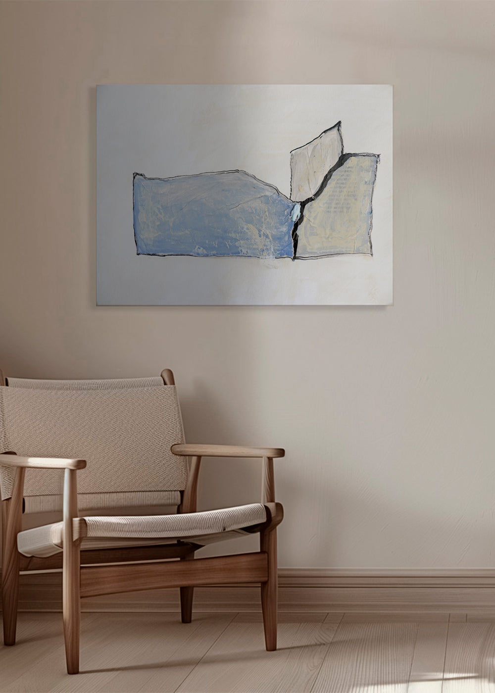 Abstraktes Bild Entre dos mares