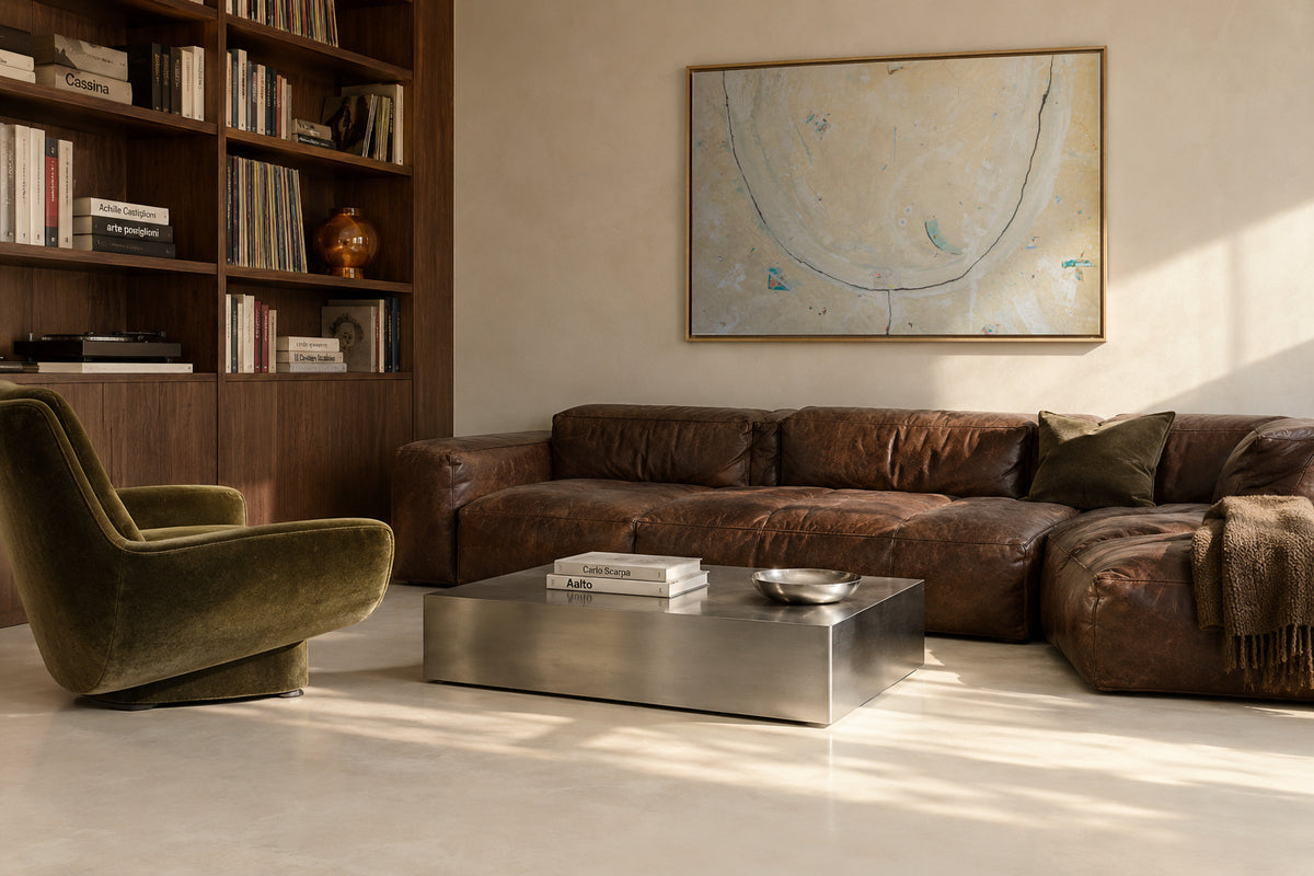 Galaxia2 - Framed canvas in an interior