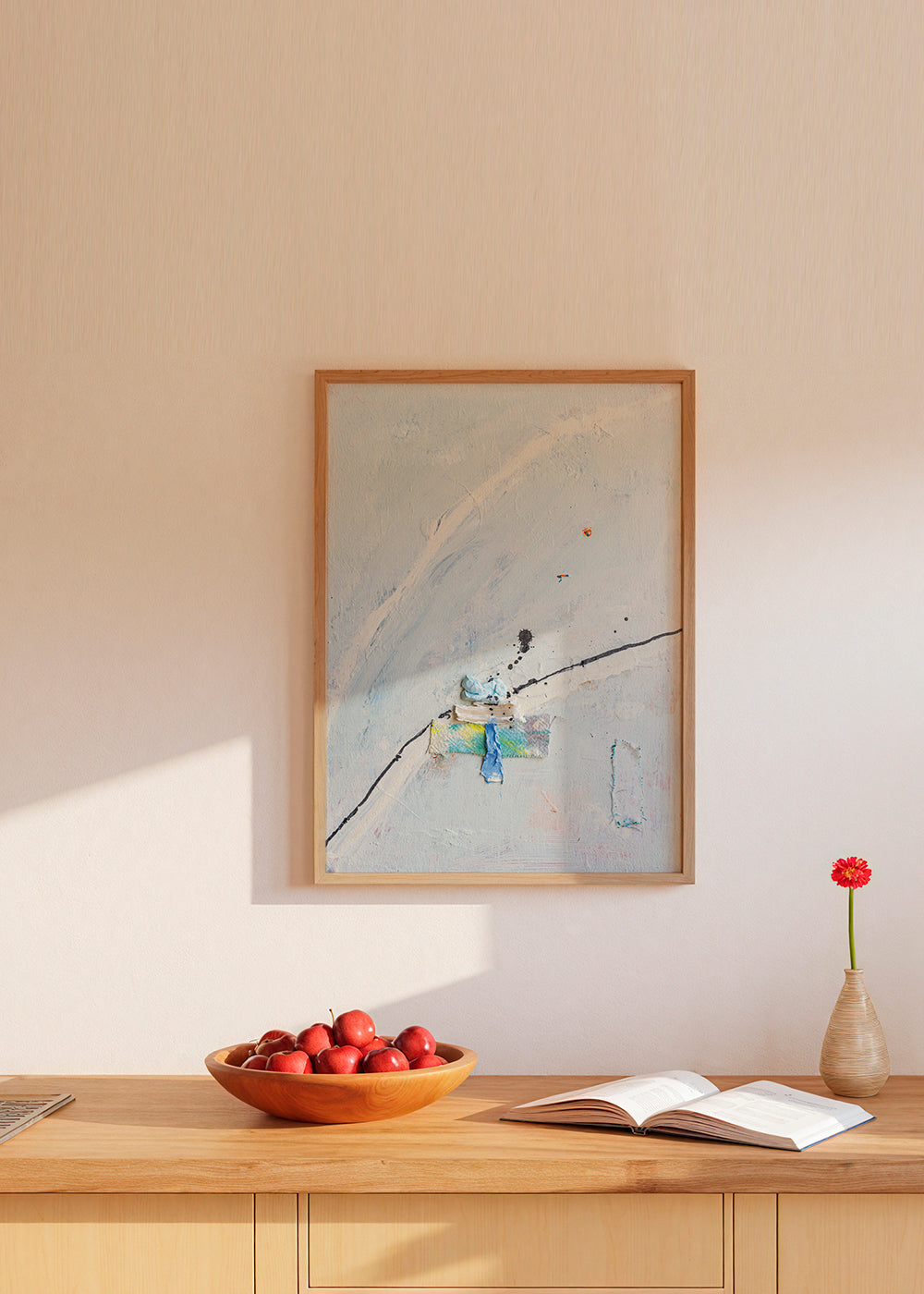 Abstraktes Bild Ikigai