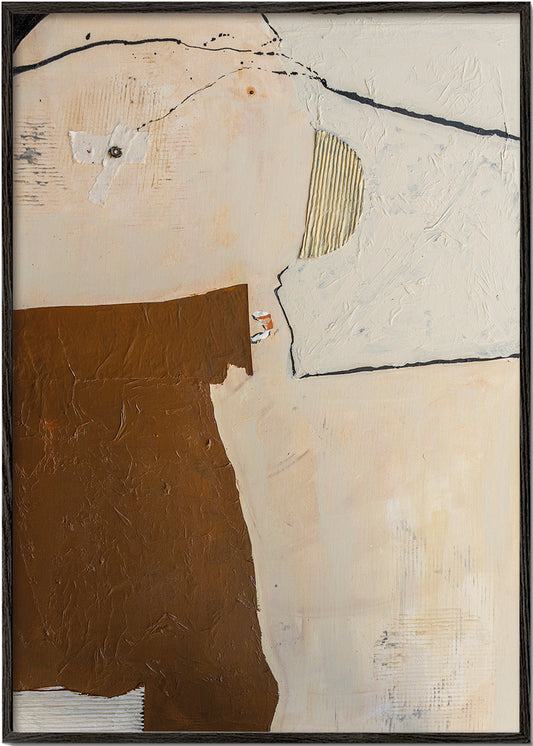 Abstraktes Bild Land