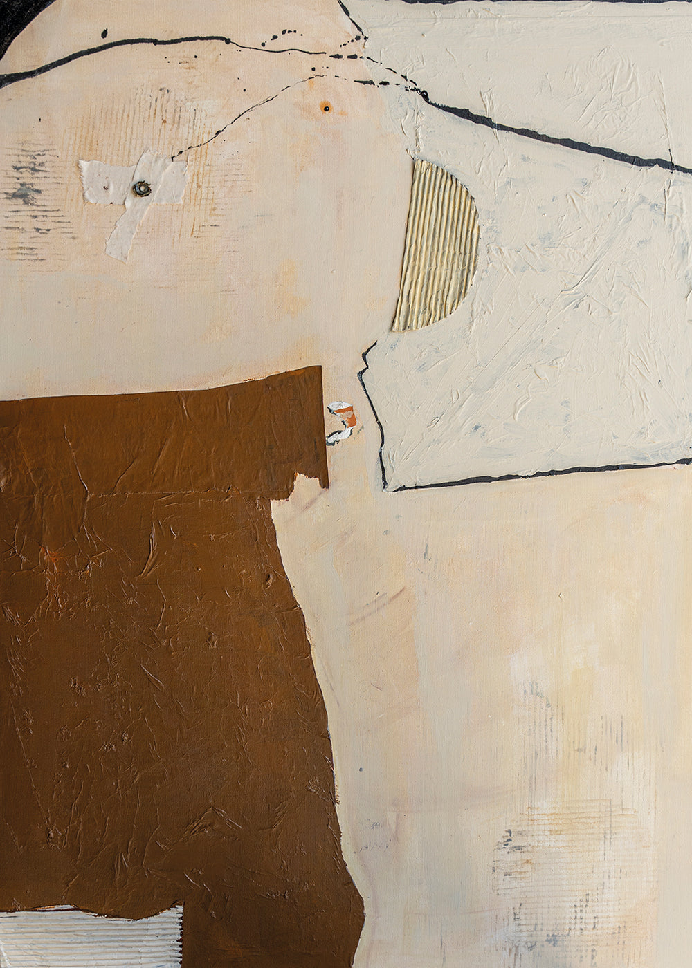 Abstraktes Bild Land